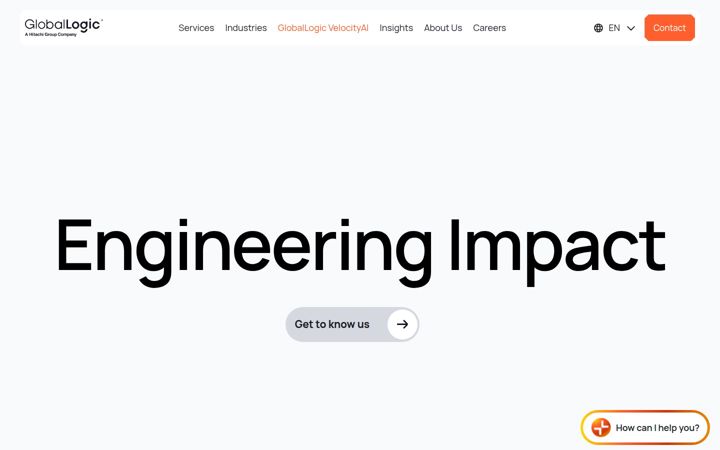 Screenshot of globallogic.com