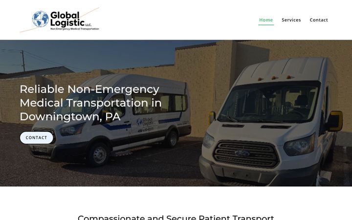 Screenshot of globallogisticnemt.com