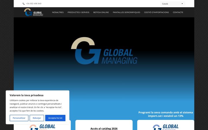 Screenshot of globalmanaging.cat
