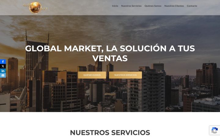 Screenshot of globalmarket.com.es