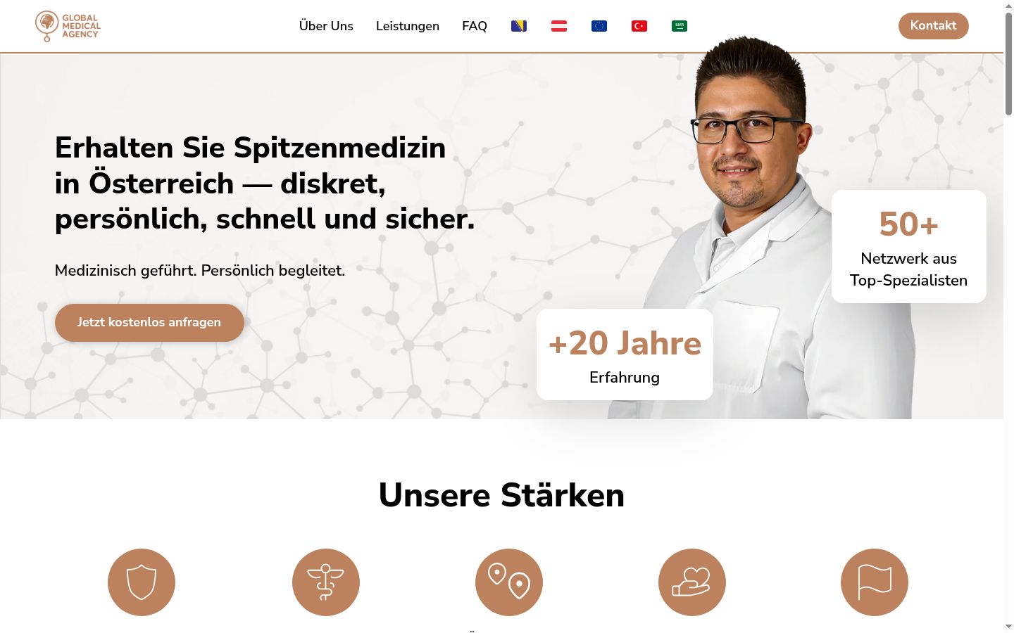 Screenshot van de toestemmingsbanner zoals getoond vóór enige interactie