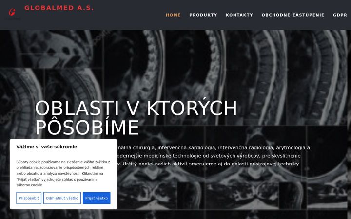 Screenshot of globalmed.sk