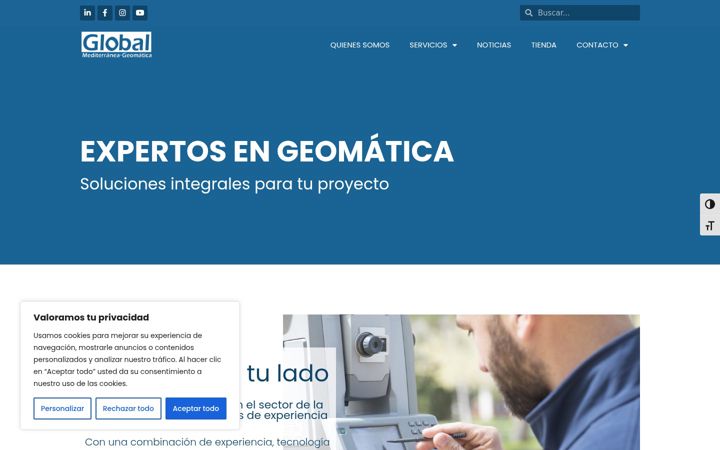 Screenshot of globalmediterranea.es