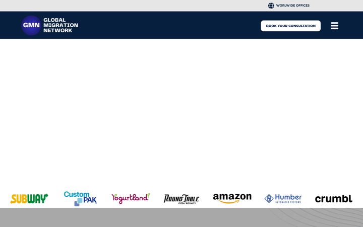 Screenshot of globalmigrationlaw.com