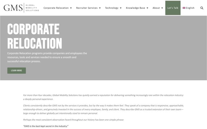 Screenshot of globalmobilitysolutions.us