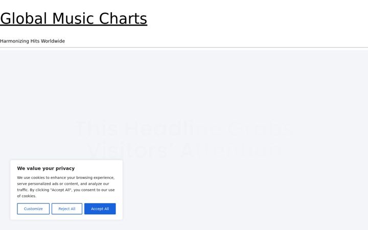 Screenshot of globalmusiccharts.com