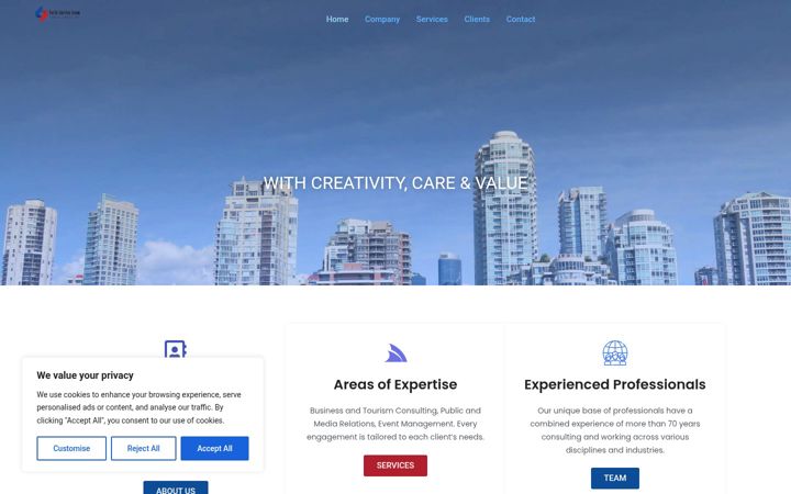 Screenshot of globalnaac.com