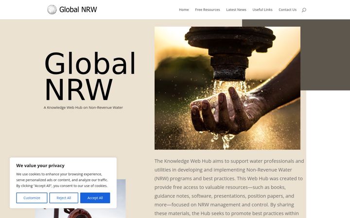 Screenshot of globalnrw.com