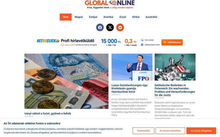 Screenshot of globalonline.hu