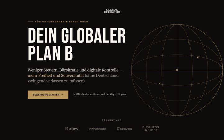 Screenshot of globaloperator.org