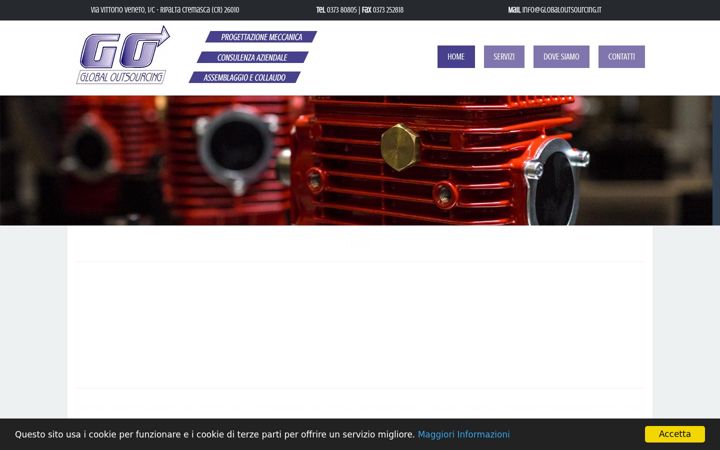 Screenshot of globaloutsourcing.it