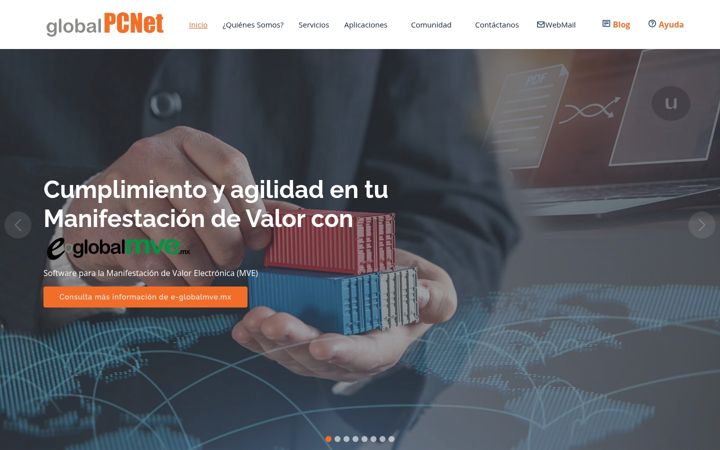 Screenshot of globalpc.net