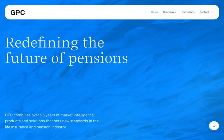 Screenshot of globalpensioncorporation.com