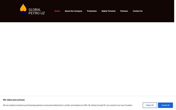 Screenshot of globalpetrouz.com