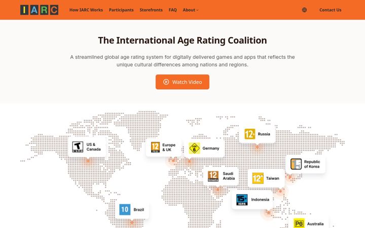 Screenshot of globalratings.com