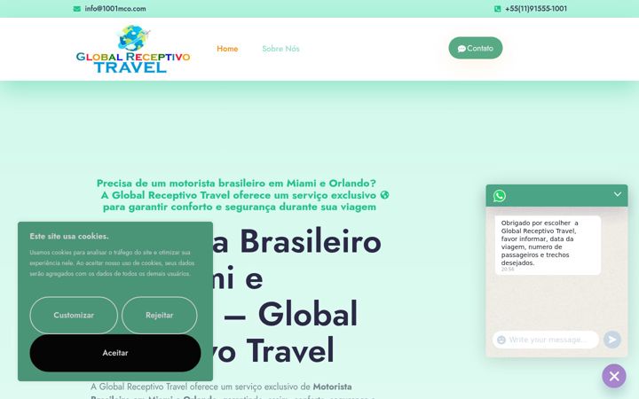 Screenshot of globalreceptivo.com.br