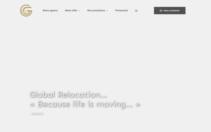 Screenshot of globalrelocation.ch