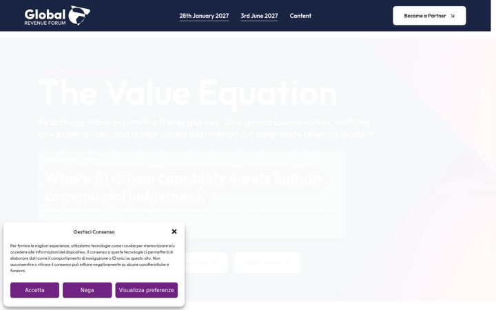 Screenshot of globalrevenueforum.com