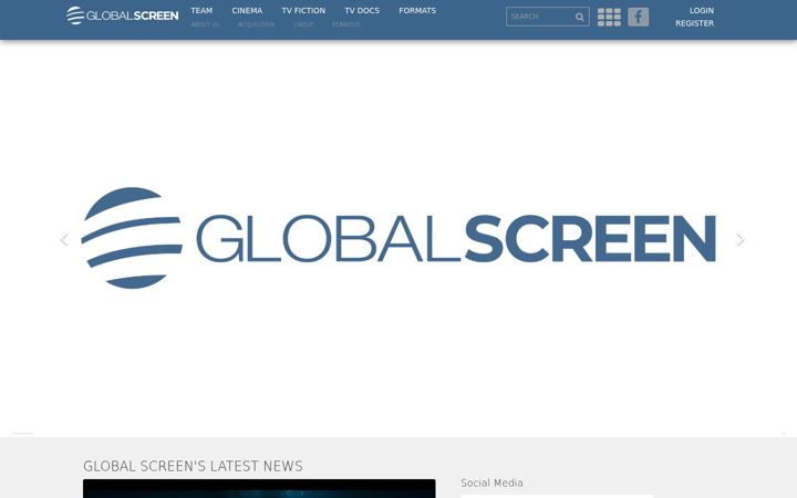 Screenshot of globalscreen.de