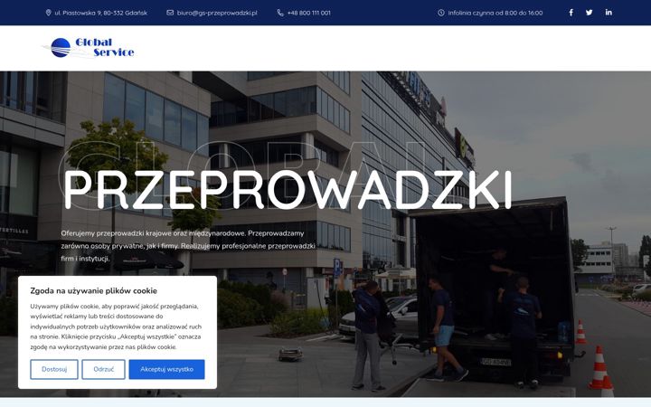 Screenshot of globalservice-przeprowadzki.pl