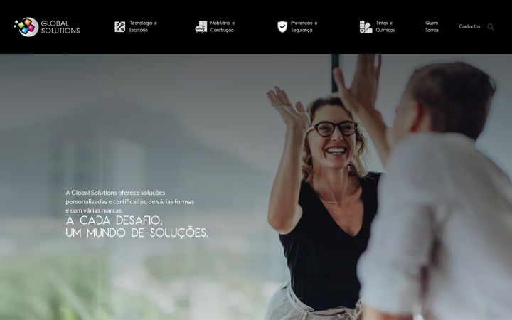 Screenshot of globalsolutions.pt