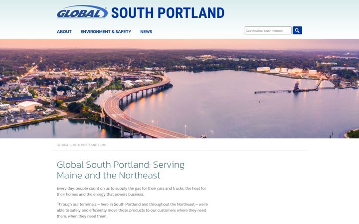 Screenshot of globalsouthportland.com