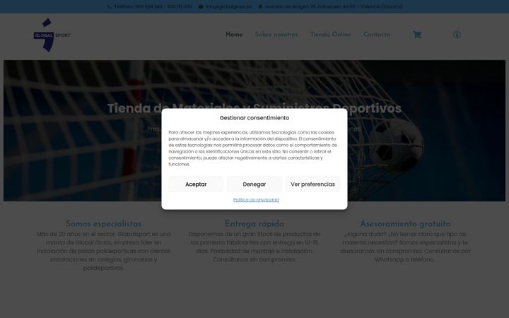 Screenshot of globalsport.es