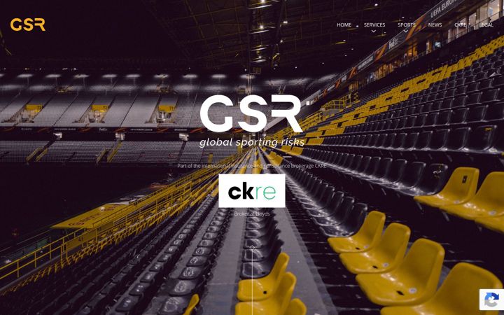 Screenshot of globalsportingrisks.com