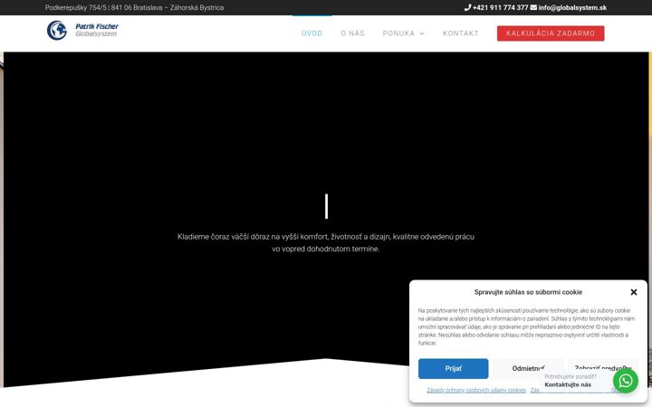 Screenshot of globalsystem.sk