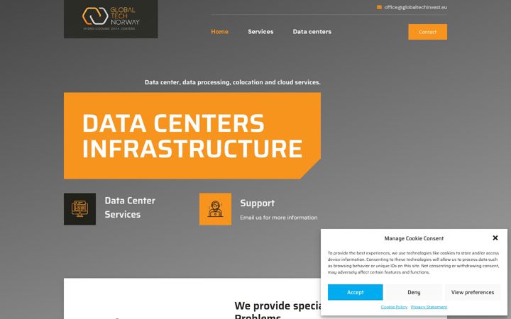 Screenshot of globaltechinvest.eu