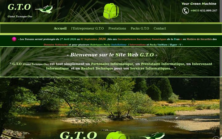 Screenshot of globaltechniqueone.fr