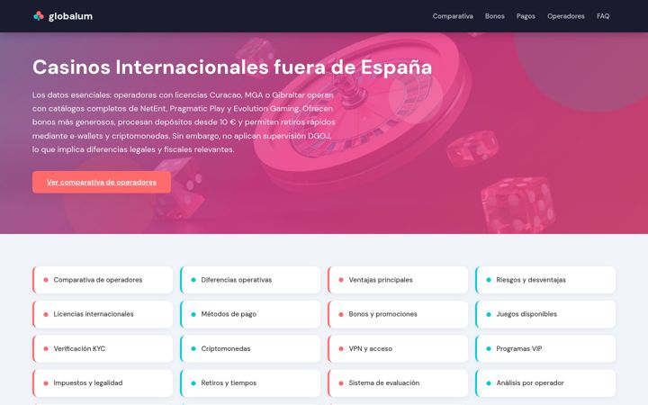 Screenshot of globalum.es