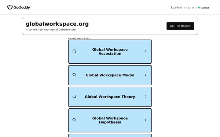 Screenshot of globalworkspace.org