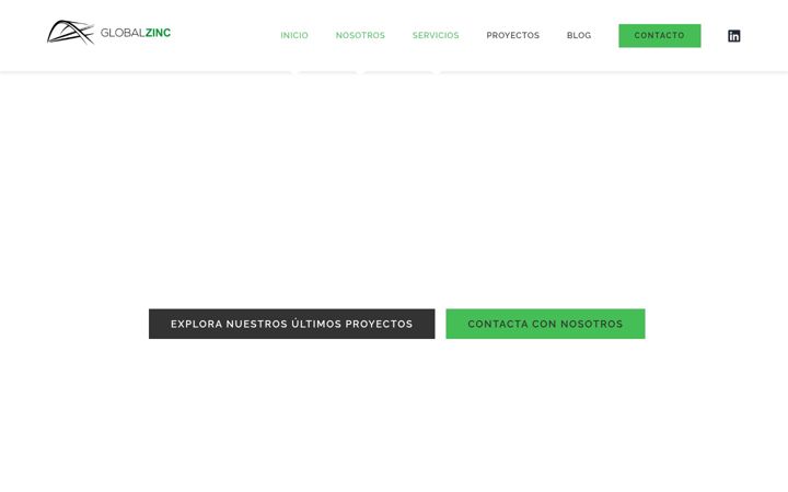 Screenshot of globalzinc.es