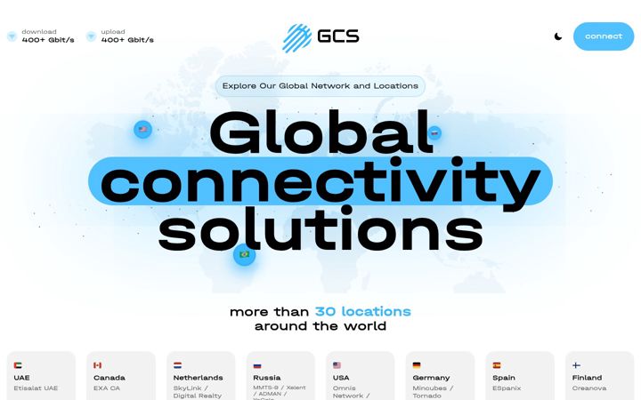 Screenshot of globconnex.com