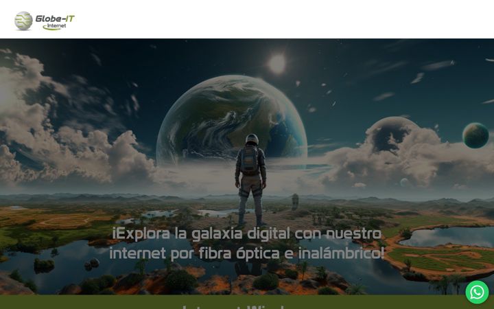 Screenshot of globe-it.com.mx