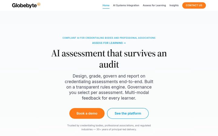 Screenshot of globebyte.com