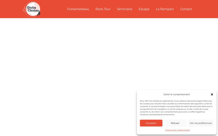 Screenshot of globeclimber.com