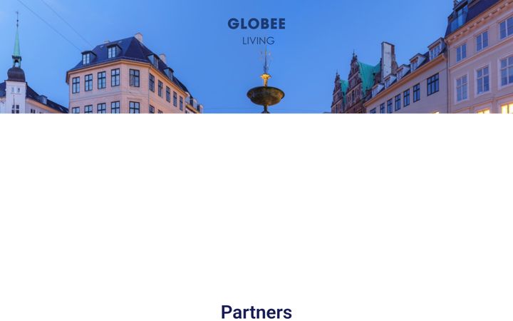 Screenshot of globee-living.com