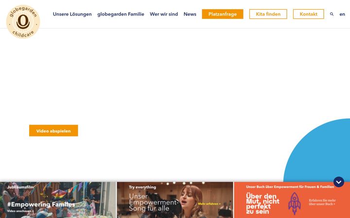 Screenshot of globegarden.ch