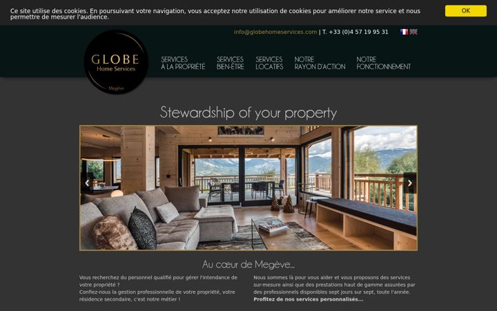 Screenshot of globehomeservices.com
