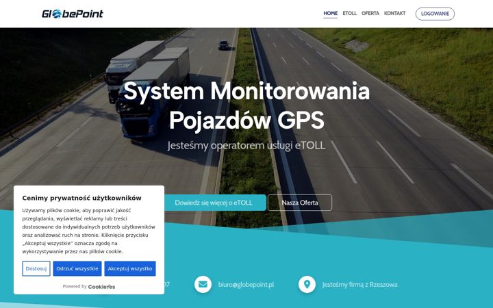 Screenshot of globepoint.pl