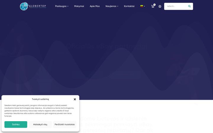 Screenshot of globertop.com