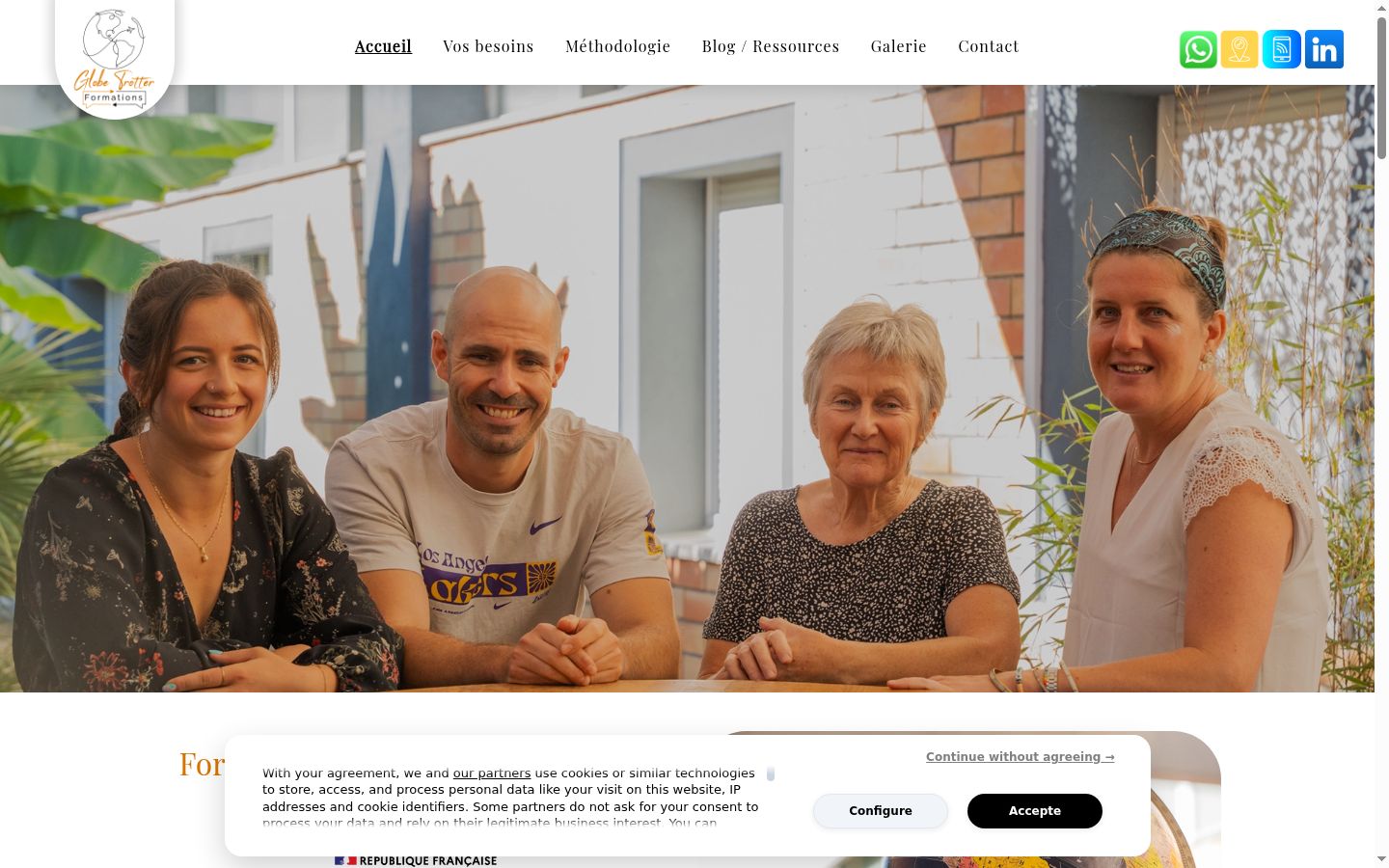 Zrzut ekranu banera zgody wyświetlanego przed jakąkolwiek interakcją