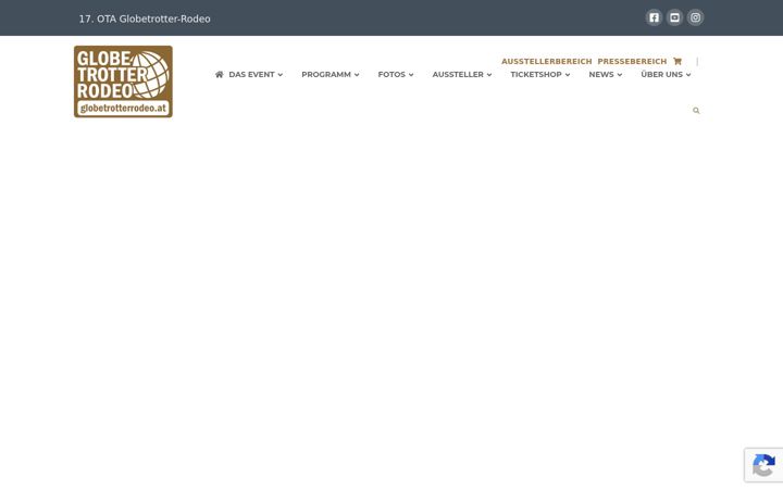 Screenshot of globetrotterrodeo.at
