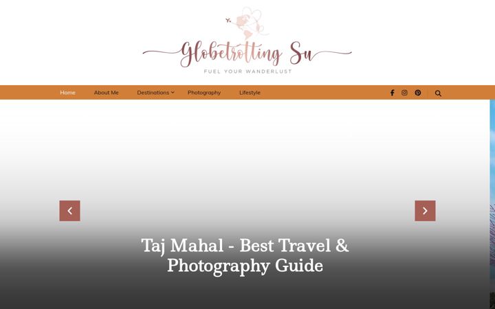 Screenshot of globetrottingsu.com