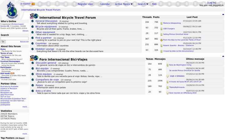 Screenshot di globike.net