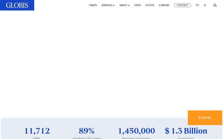 Screenshot of globis.com