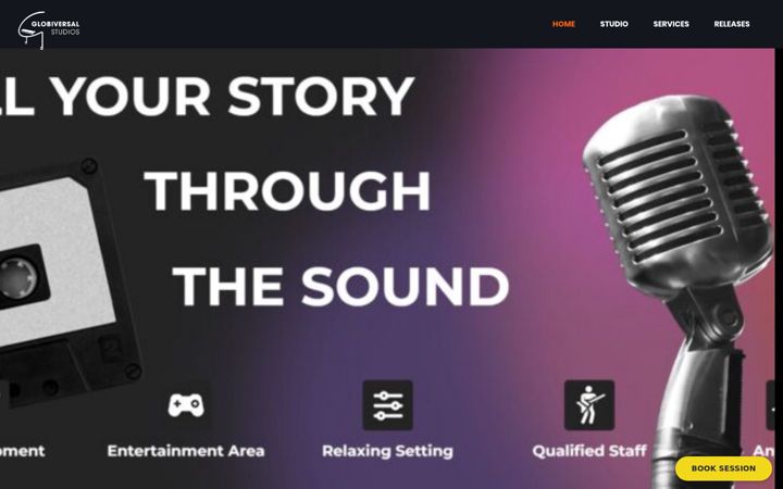 Screenshot of globiversal.co.uk