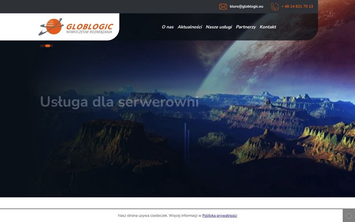 Screenshot of globlogic.eu